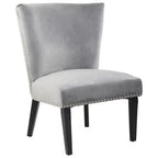 Grey Winged Dining Chair | Kensington Townhouse