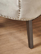 Grey Winged Dining Chair | Kensington Townhouse