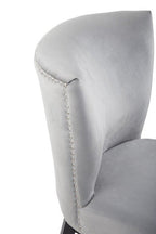 Grey Winged Dining Chair | Kensington Townhouse