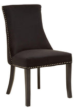 Black Velvet Dining Chair | Kensington Townhouse