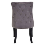 Dark Grey Dining Chair | Kensington Townhouse