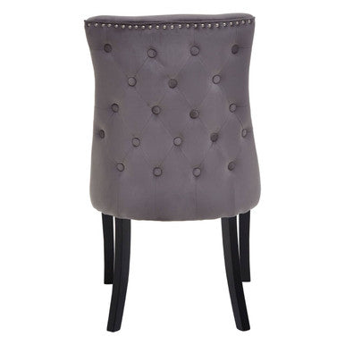 Dark Grey Dining Chair | Kensington Townhouse