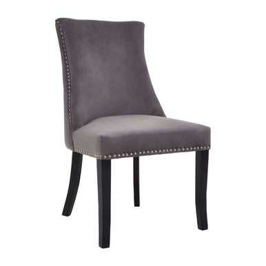 Dark Grey Dining Chair | Kensington Townhouse