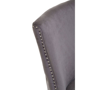 Dark Grey Dining Chair | Kensington Townhouse