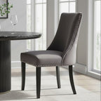Dark Grey Dining Chair | Kensington Townhouse