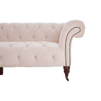 3 Seater Blossom Fabric Chesterfield Sofa | Suri