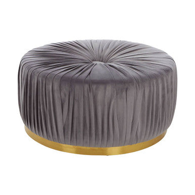 Grey Footstool | Shea