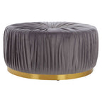Grey Footstool | Shea