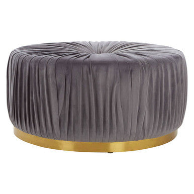 Grey Footstool | Shea
