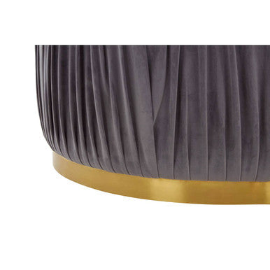 Grey Footstool | Shea