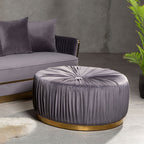 Grey Footstool | Shea