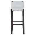 Grey Leather Bar Stool | Kendari