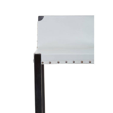 Grey Leather Bar Stool | Kendari