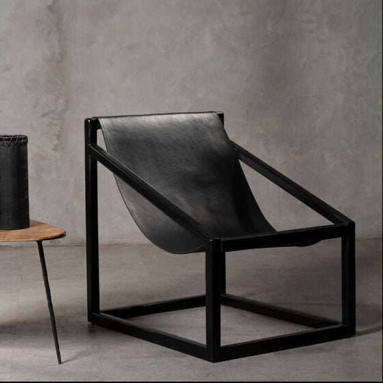 Black Cubic Frame Chair | Kendari