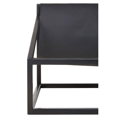 Black Cubic Frame Chair | Kendari