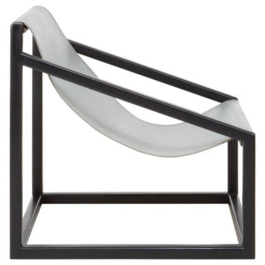 Grey Cubic Frame Chair | Kendari