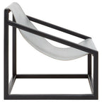 Grey Cubic Frame Chair | Kendari