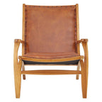 Brown Leather Chair | Kendari