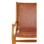 Brown Leather Chair | Kendari
