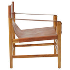 Brown Cow Leather Chair | Kendari