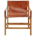 Brown Cow Leather Chair | Kendari