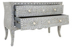 Chest of 2 Drawers with Mother of Pearl Inlay | Fusion