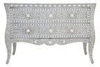 Chest of 2 Drawers with Mother of Pearl Inlay | Fusion