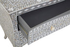 Chest of 2 Drawers with Mother of Pearl Inlay | Fusion