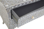 Chest of 2 Drawers with Mother of Pearl Inlay | Fusion