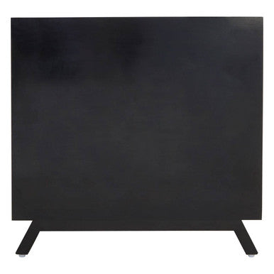 Black and Mother of Pearl Chest of 3 Drawers | Fusion