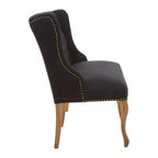 2 Seater Black Bench Sofa | Harrison
