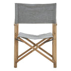 Grey Linen Directors Chair | Hugh