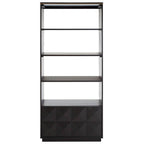 Oak Veneer Shelf Unit | Diamond