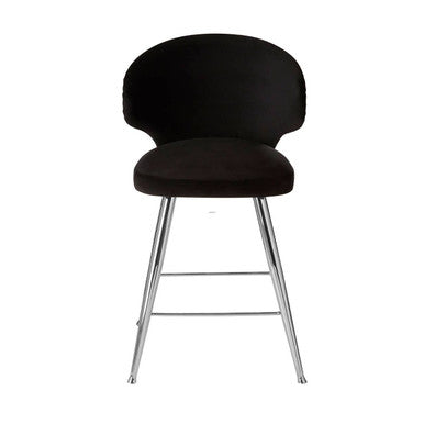 Black Velvet Bar Stool | Piermount
