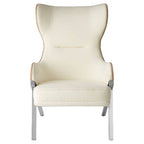 Ivory Wingback Chair | Piermount