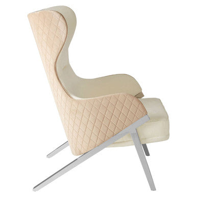 Ivory Wingback Chair | Piermount