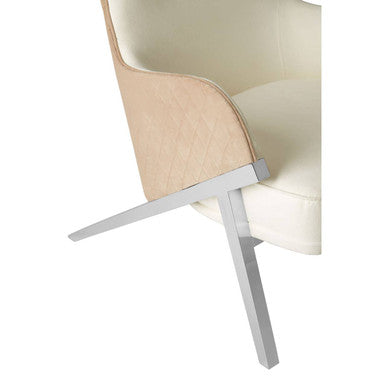 Ivory Wingback Chair | Piermount