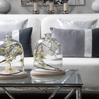 White and Mink 2 Seater Sofa with Metal Base | Piermount