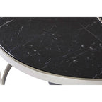 Black Stool and Coffee Table Set with Nesting Design | Piermount