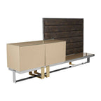 Media Unit with Wall Panel | Demas