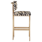 Tiger Print Bar Stool | Manhattan