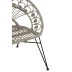 Grey Natural Rattan Chair | Manado
