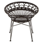 Black Natural Rattan Chair | Manado