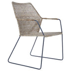 Angled Design Natural Rattan Chair | Manado