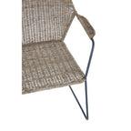 Angled Design Natural Rattan Chair | Manado