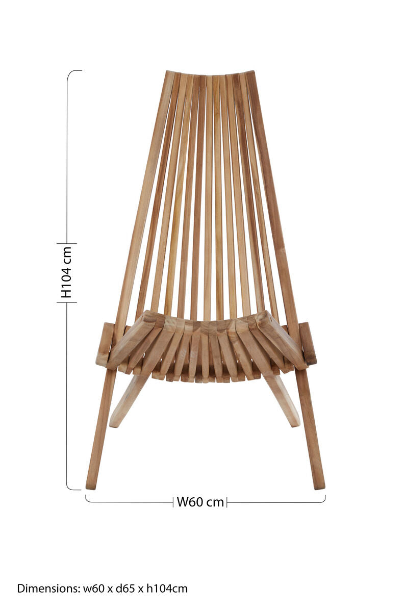 Wooden Lounge Chair | Manado