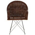 Natural Croco Rattan Chair | Manado