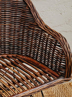 Natural Croco Rattan Chair | Manado
