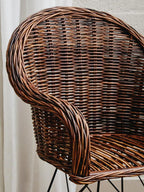 Natural Croco Rattan Chair | Manado