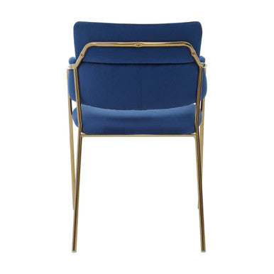 Blue Velvet Dining Chair | Tamzin